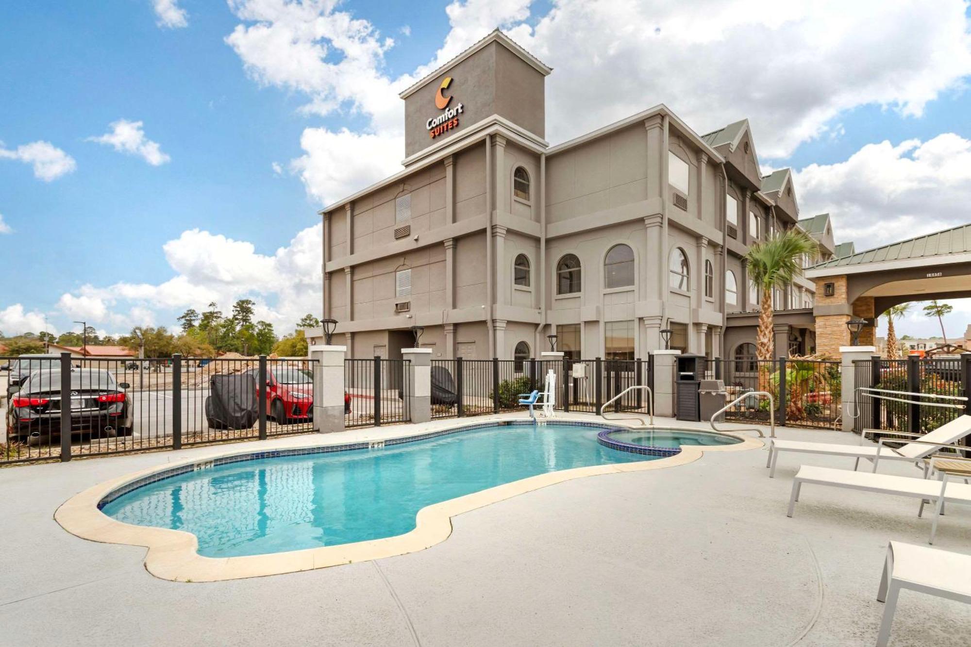 Comfort Suites Shenandoah-The Woodlands Exterior foto